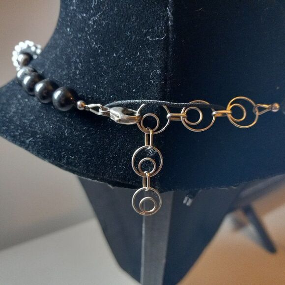 Vintage Lamp Work Necklace - Picture 4 of 11